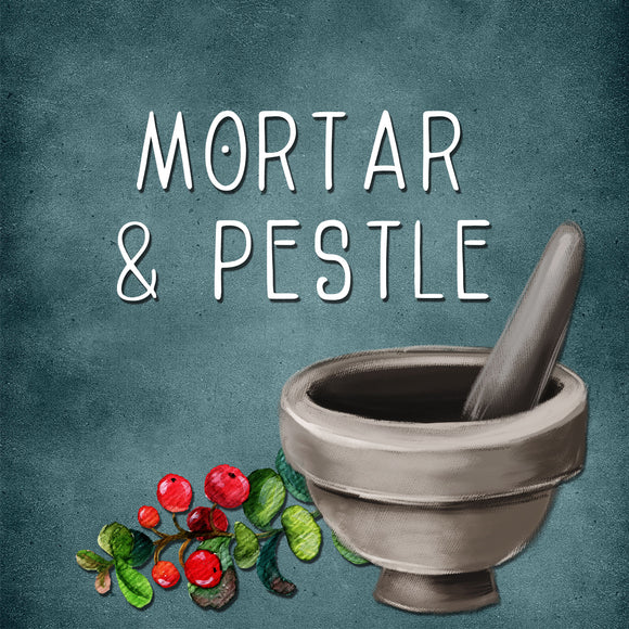 Mortars, Pestles, and Spoons