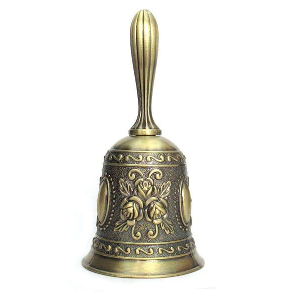 Floral Altar Bell (Bronze Color)