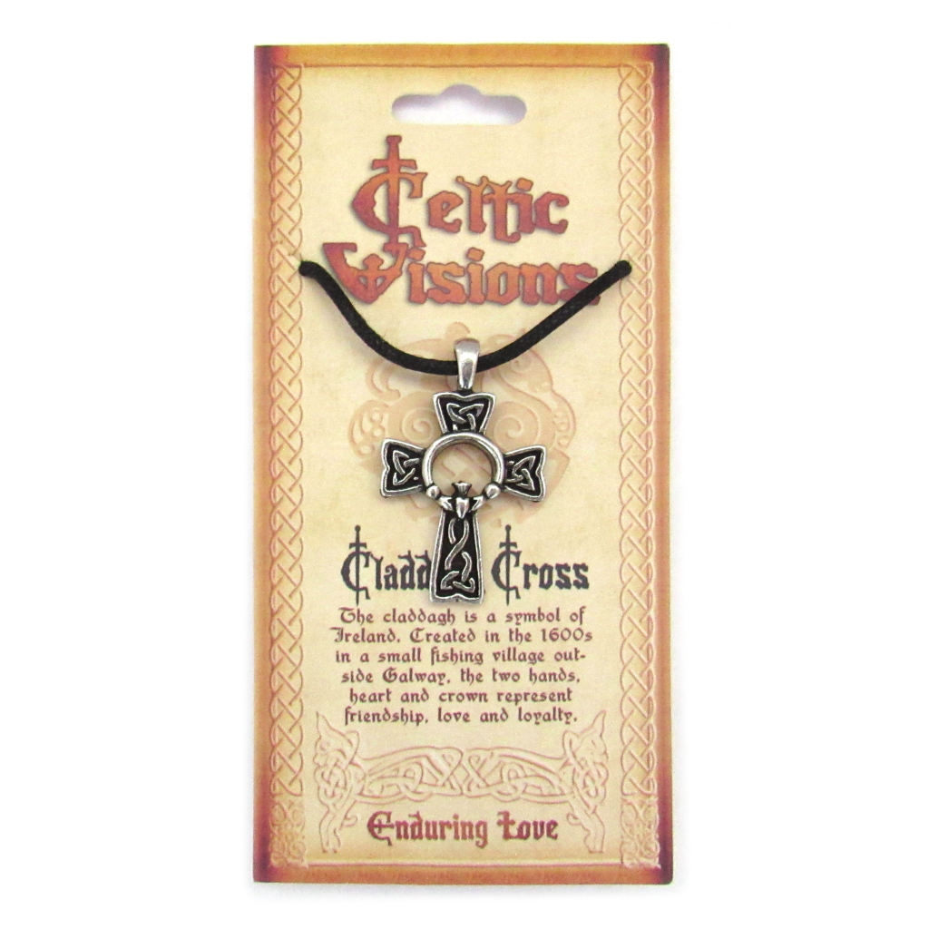 Claddagh Cross Amulet