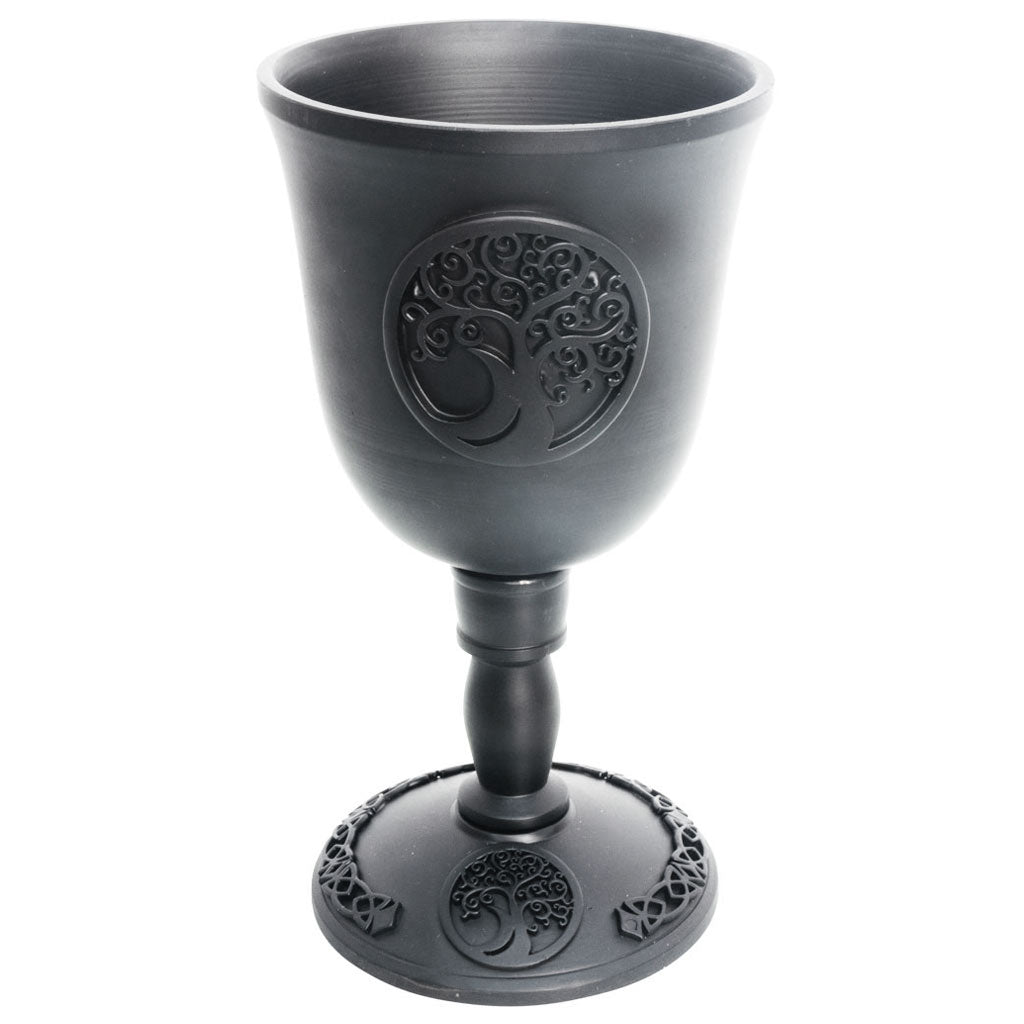 Tree of Life Cast Iron Chalice