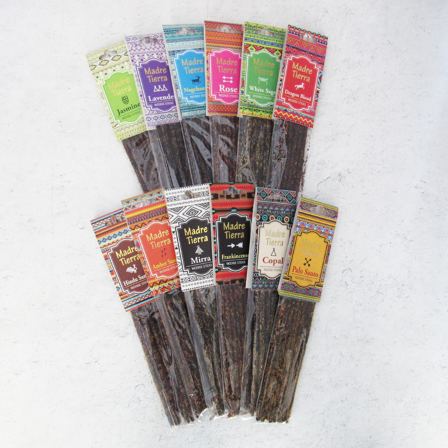 Rose Incense by Madre Tierra (8 Sticks)