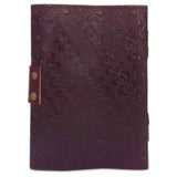Stone Eye Leather Journal with Latch