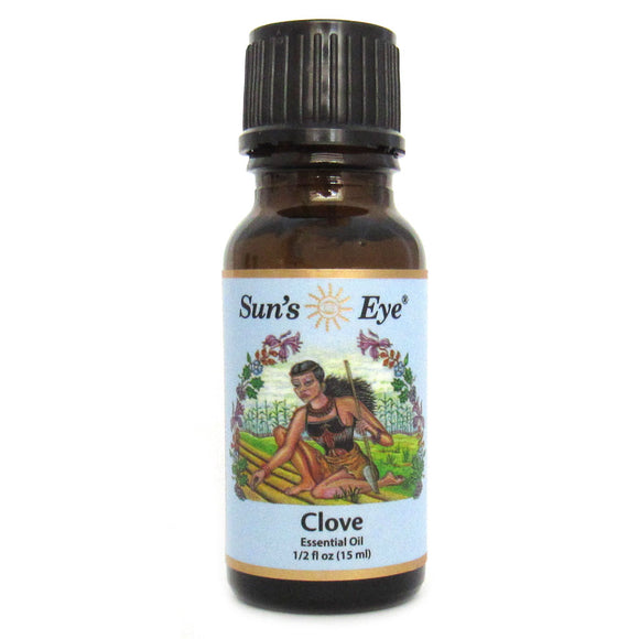 Clove Essential Oil (1/2 oz) by Sun's Eye