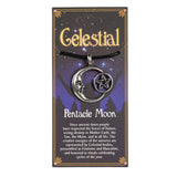 Crescent Pentacle Amulet