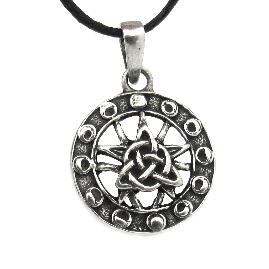 Pentagram and Triquetra Pendant