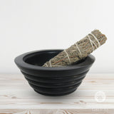 Black Stone Bowl (5 Inches)