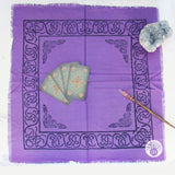 Purple Altar Cloth with Celtic Border (18 Inches)