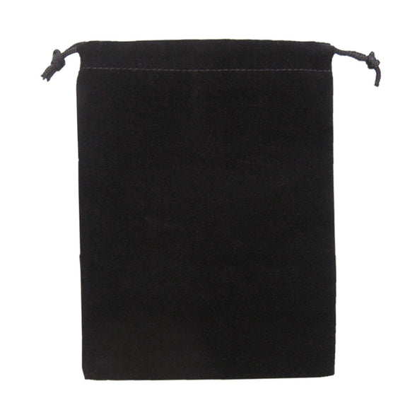 Velveteen Bag (5x7 Inches) - Black