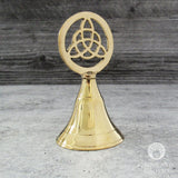 Brass Triquetra Altar Bell