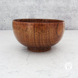 Natural Finish Wood Bowl