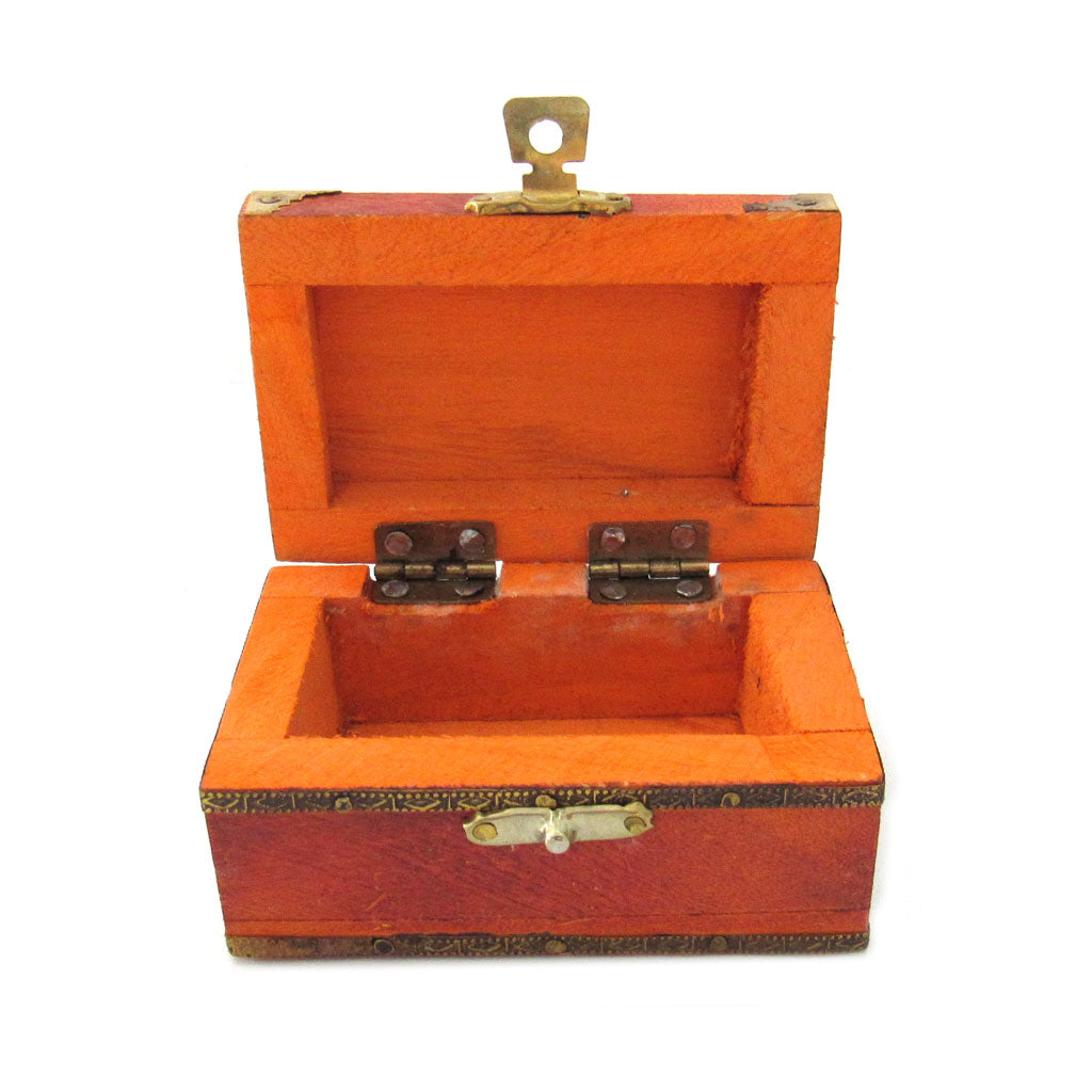 Colored Wood Mini Chests (Set of 6)