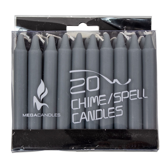Gray Mini Spell Candle (Box of 20)