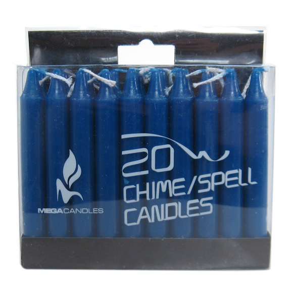 Blue Mini Spell Candle (Box of 20)