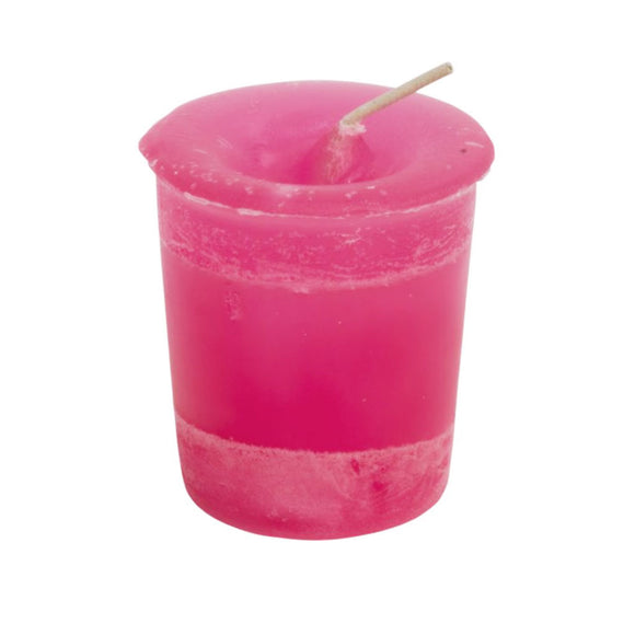Manifest a Miracle Votive Candle by Crystal Journey