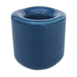 Ceramic Chime Candle Holder (Blue)