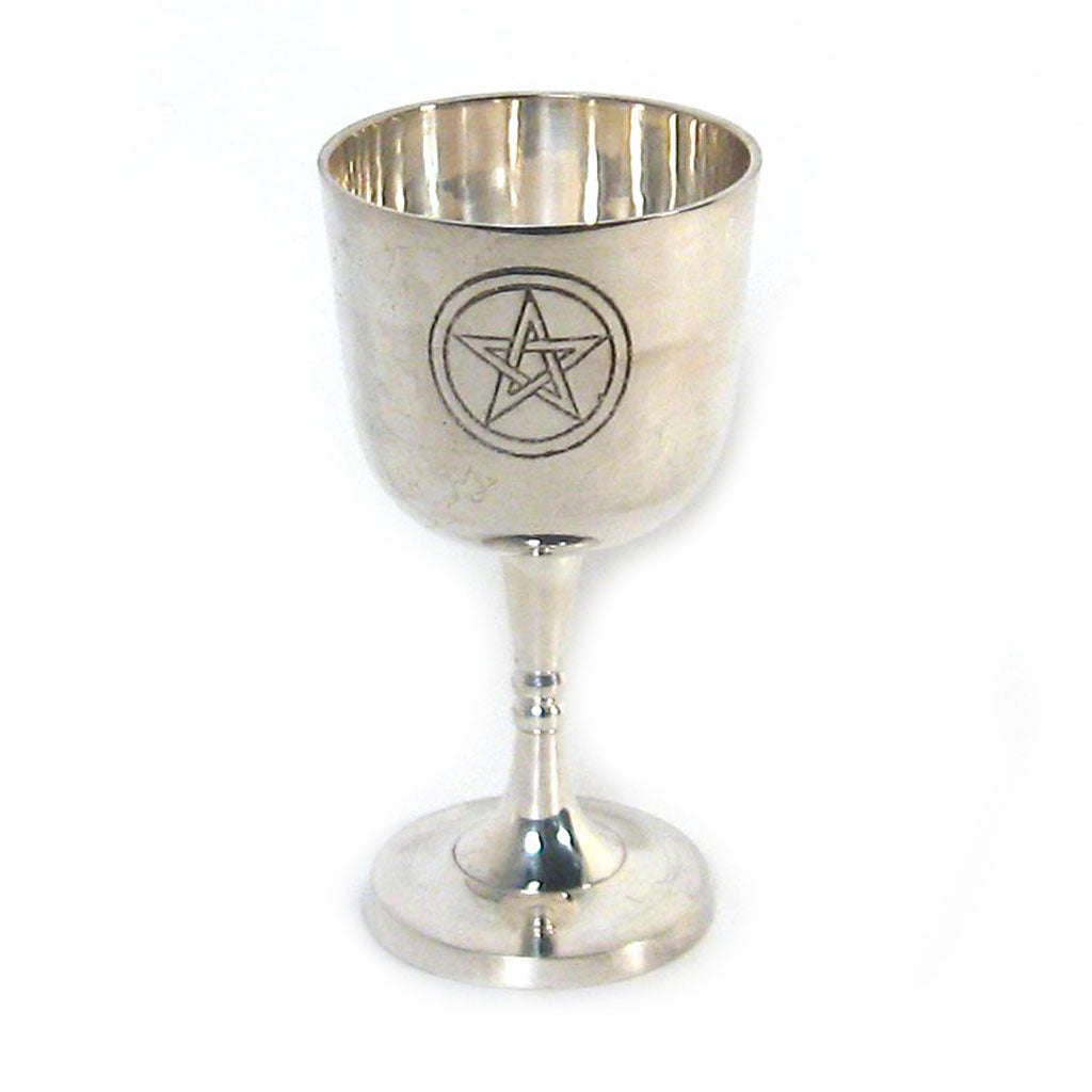 Silver-Plated Mini Pentagram Chalice