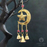Sun and Moon Chime with Beads