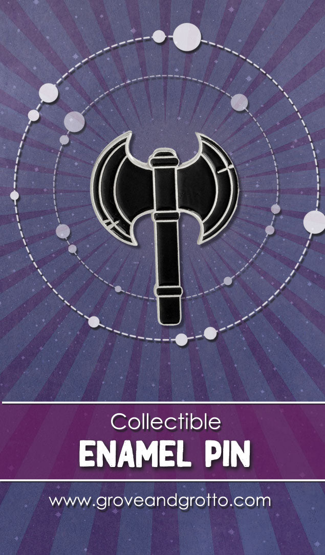Labrys Enamel Pin