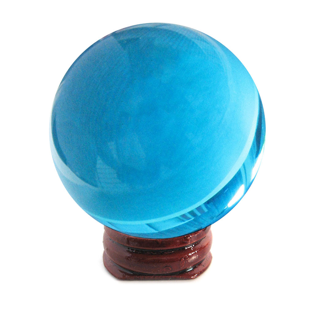 Aqua Crystal Gazing Ball (50 mm)