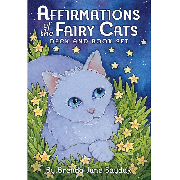 Affirmations of the Fairy Cats Deck and Book Set