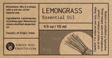 Lemongrass Essential Oil (10 ml)