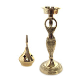 Brass Goddess Incense Burner