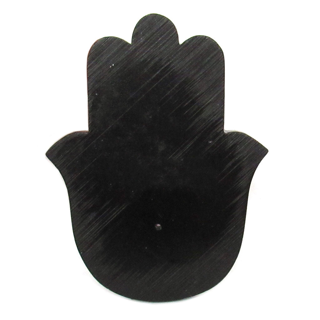 Black and Fuschia Hamsa Incense Burner