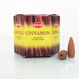 HEM Backflow Incense Cones - Cinnamon