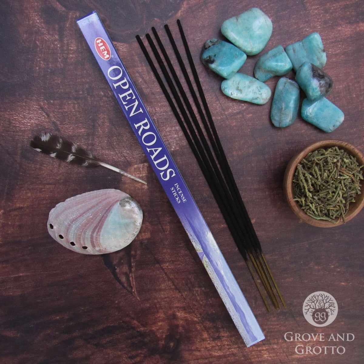 HEM Incense Sticks Open Roads Grove and Grotto
