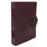 Chakras Leather Journal with Latch