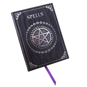 "Spells" Hardcover Journal (Purple)