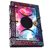 Triple Moon Tie-Dye Hardcover Journal