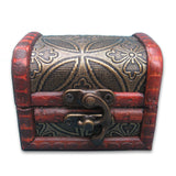 Mini Treasure Chest with Brass Latch Tapestry