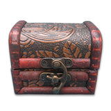 Mini Treasure Chest with Brass Latch Pebbled