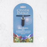 Black Obsidian (Bliss) Crystal Energy Pendant