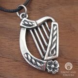 Irish Harp Pendant