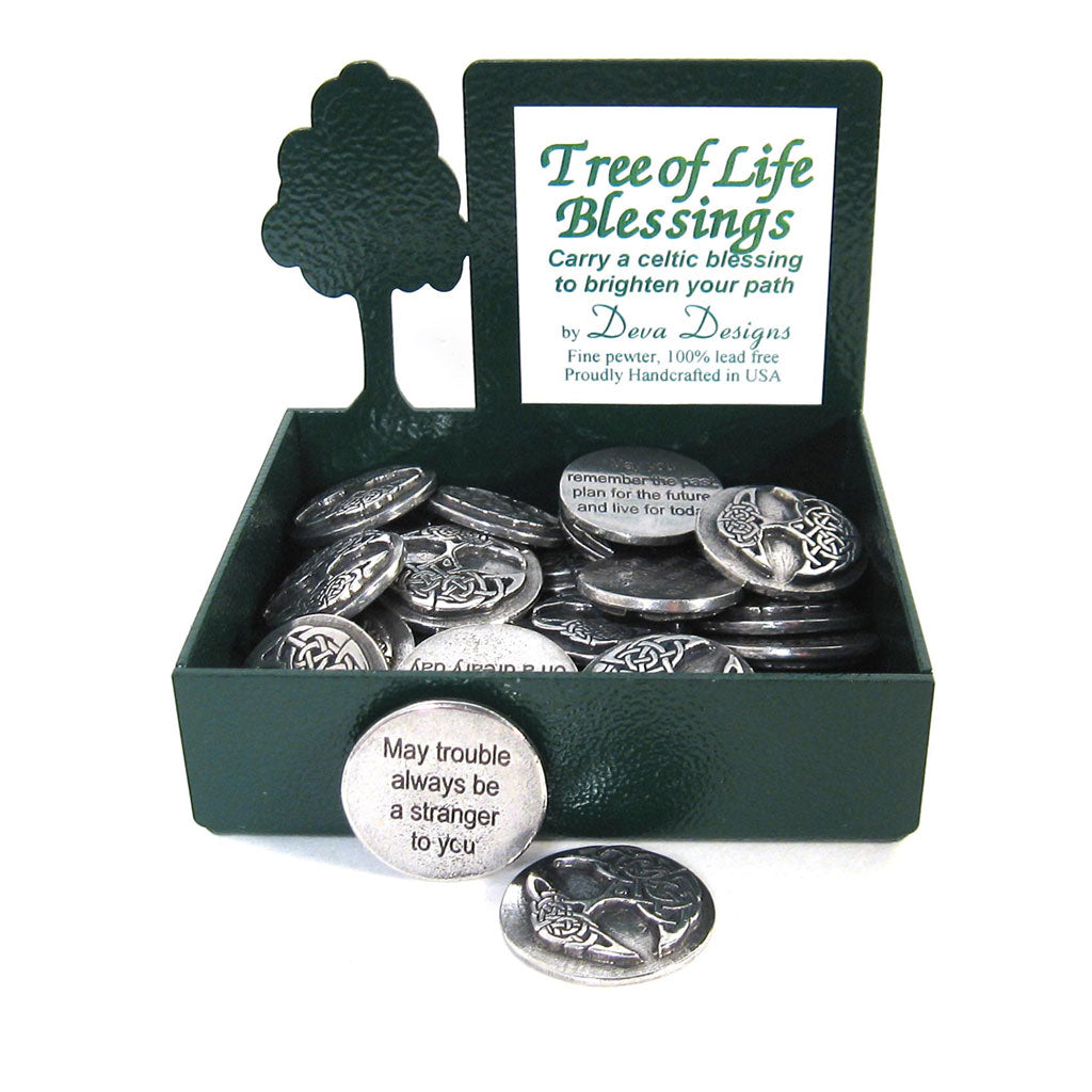 Wisdom of the Witch Pewter Pocket Blessing Handmade for Offerings