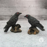 Raven Figurines (Set of 2)