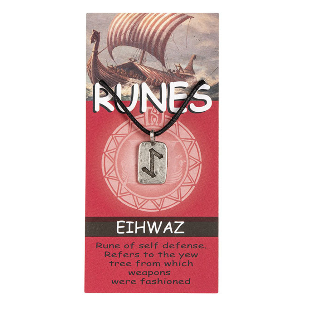 Eihwaz (Protection) Rune Pendant
