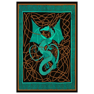 Green Dragon Tapestry