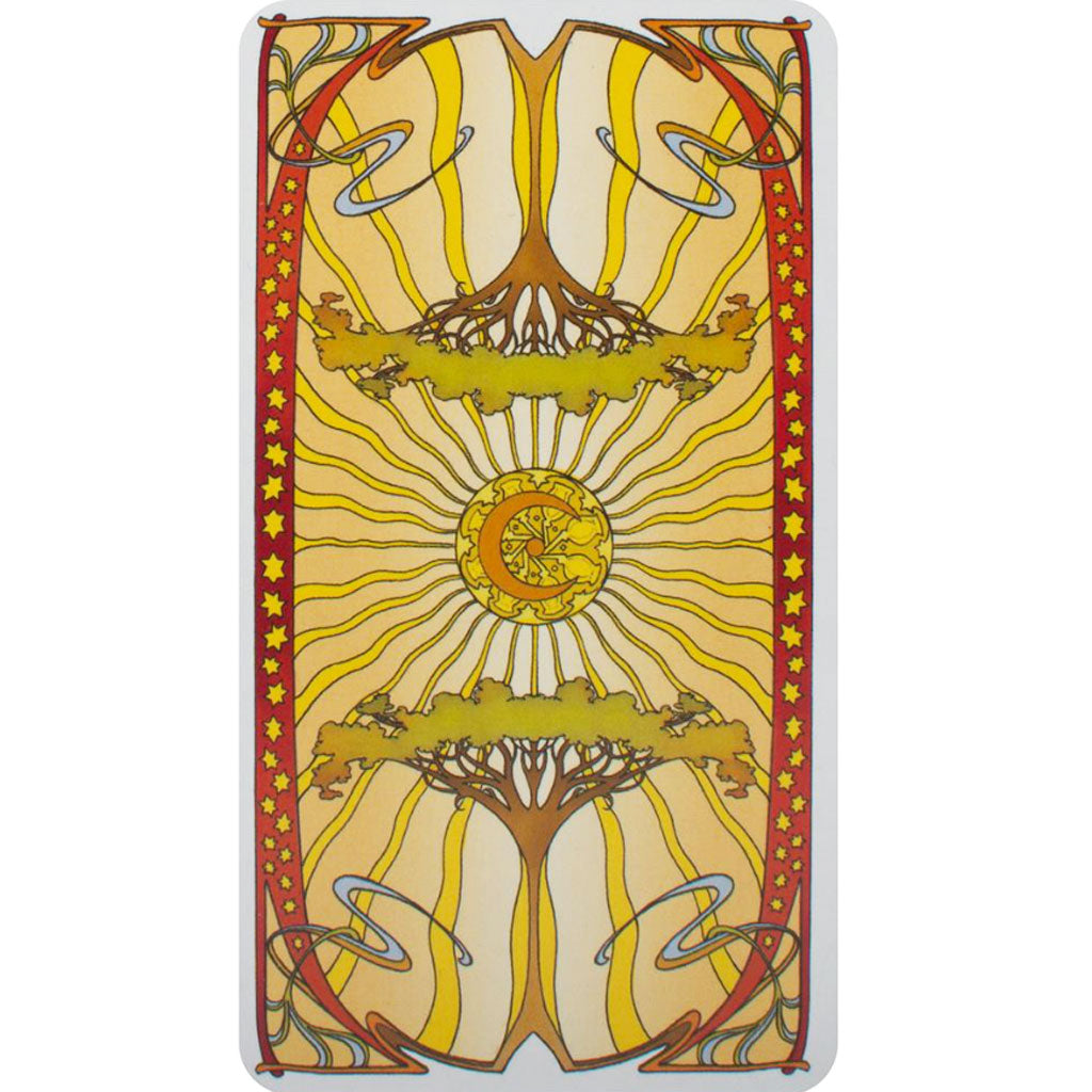 Golden Art Nouveau Tarot Deck