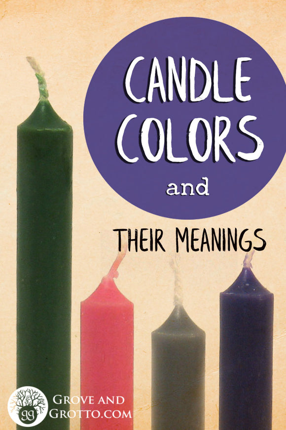 Candle colors and their meanings