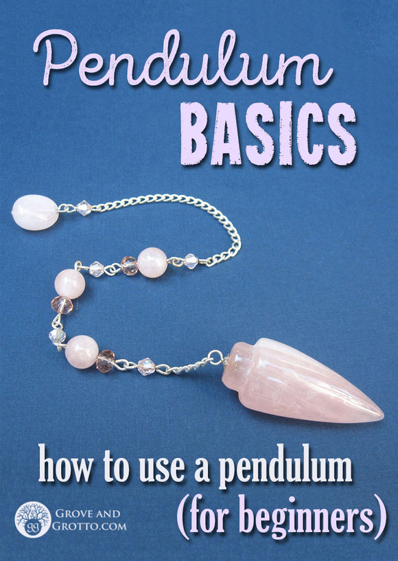 Pendulum basics: How to use a pendulum for beginners