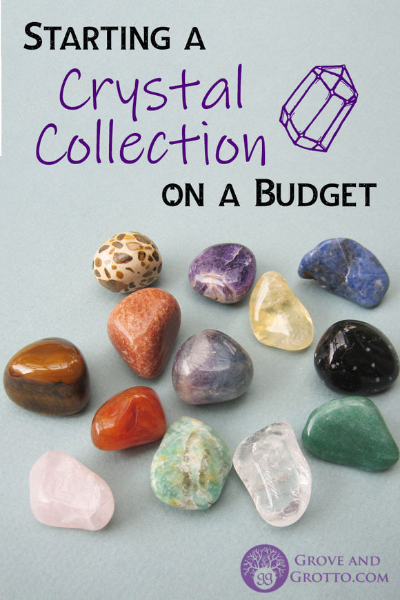 Starting a crystal collection on a budget