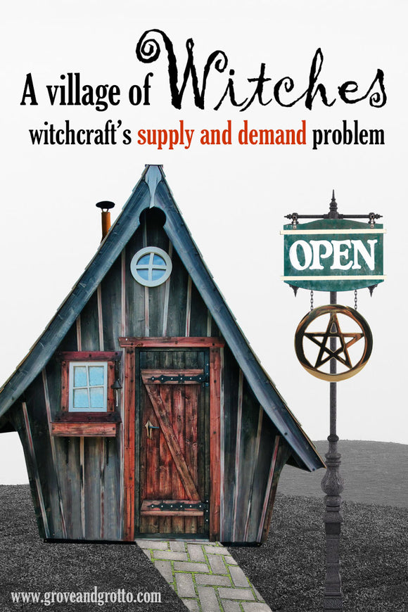 A village of Witches: Witchcraft’s supply and demand problem