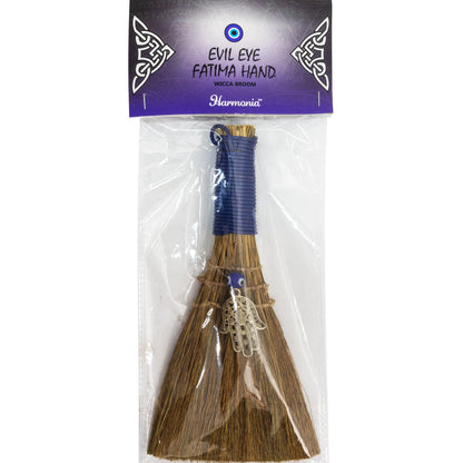 Mini Besom (Hamsa with All-Seeing Eye)