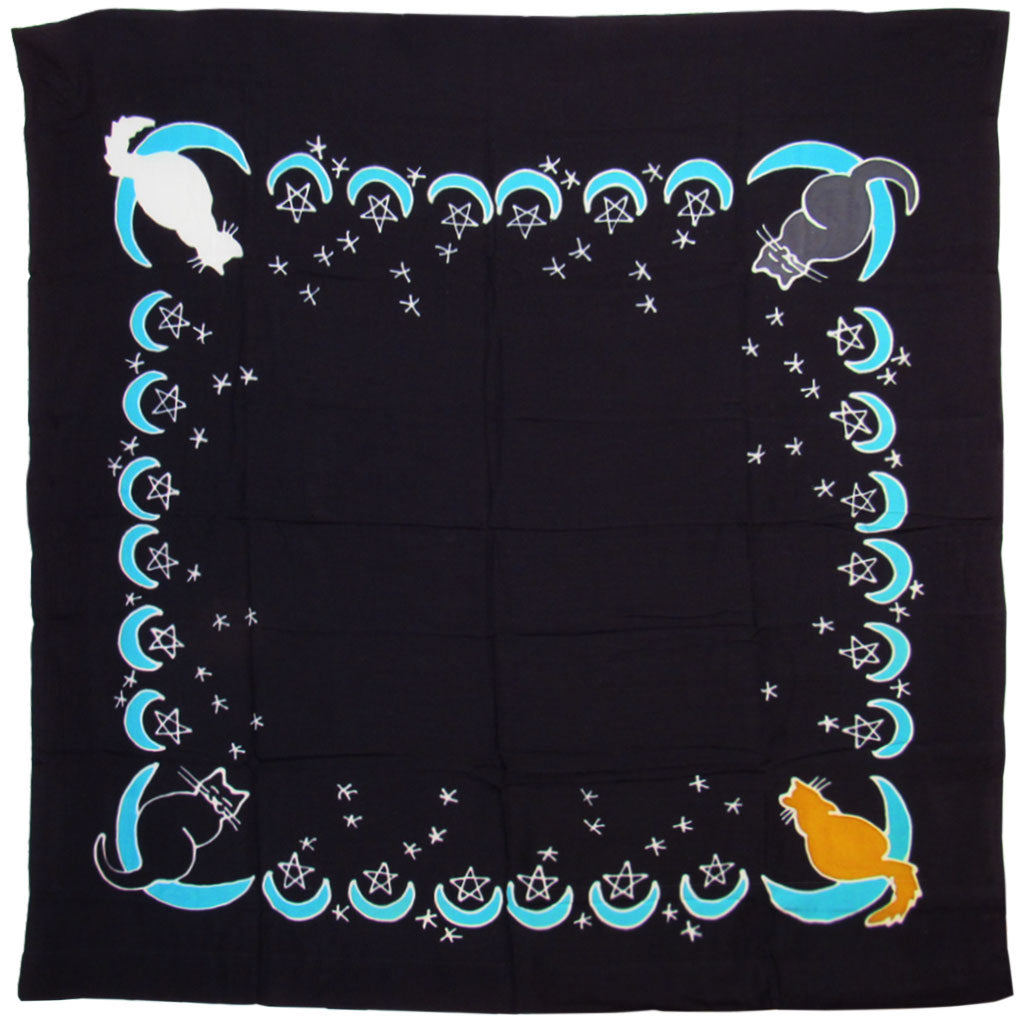Moon Cats Altar Cloth (36 Inches)