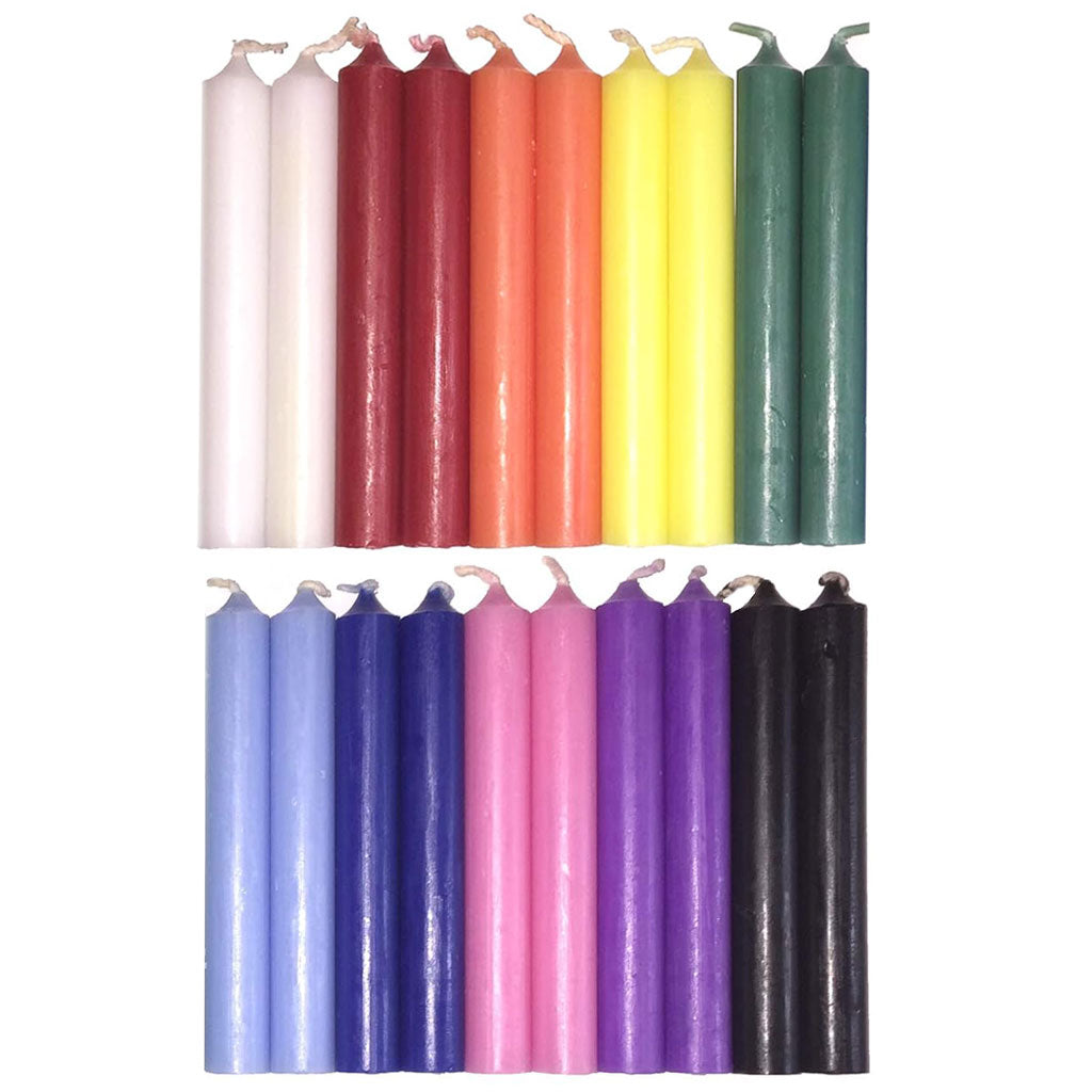 Assorted Mini Spell Candles (Box of 20)