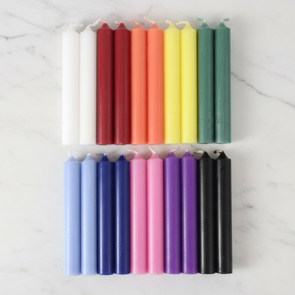 Assorted Mini Spell Candles (Box of 20)