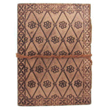 Triple Moon Leather Journal (Light Brown)
